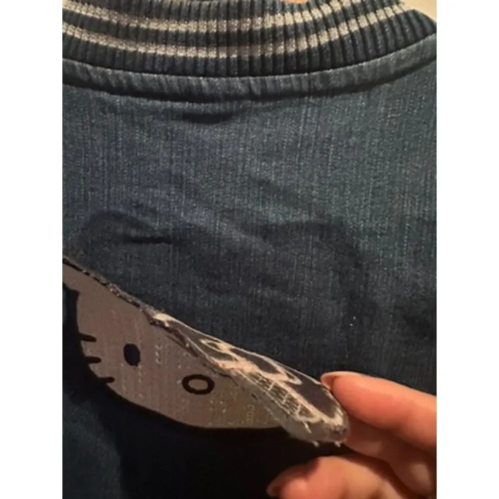 Hello Kitty Girl Jean Jacket Size 5 - Picture 5 of 11